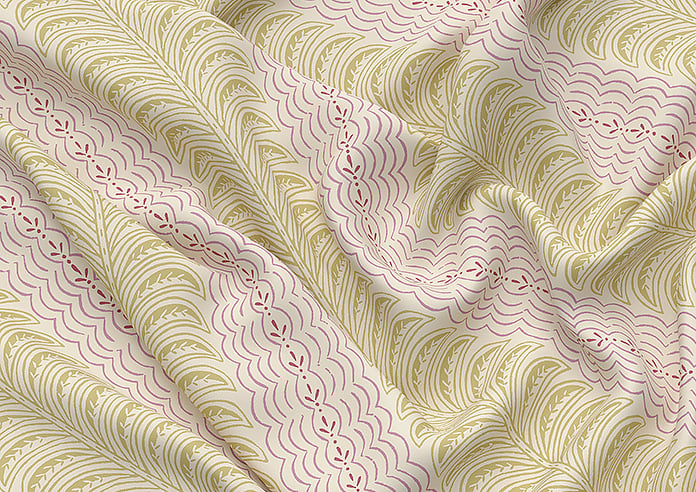 Land & Shore Fintra Stripe, Multi - Roman Blind - Image 4